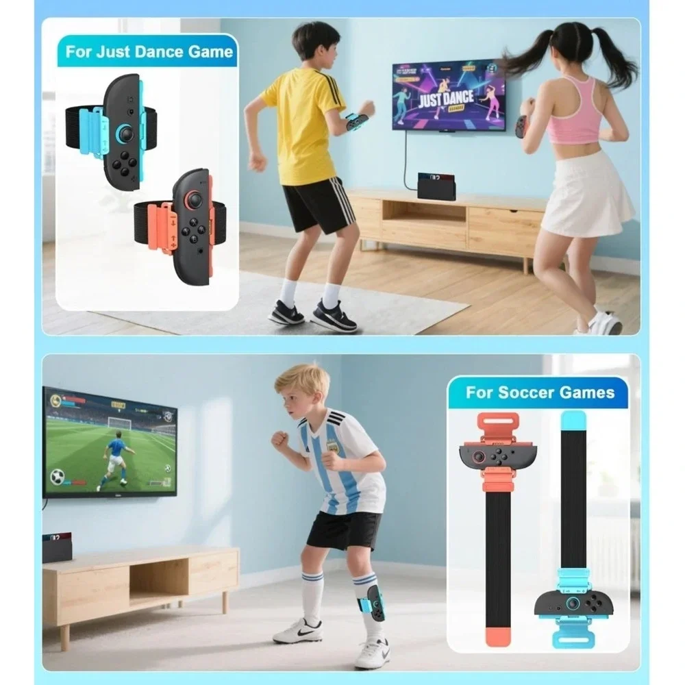 15 in 1 Switch 2 Sports Bundle Accessories Kit For Nintendo Switch 2 Joy con